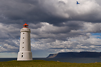 Lighthouse, Near Haenuvik, Iceland